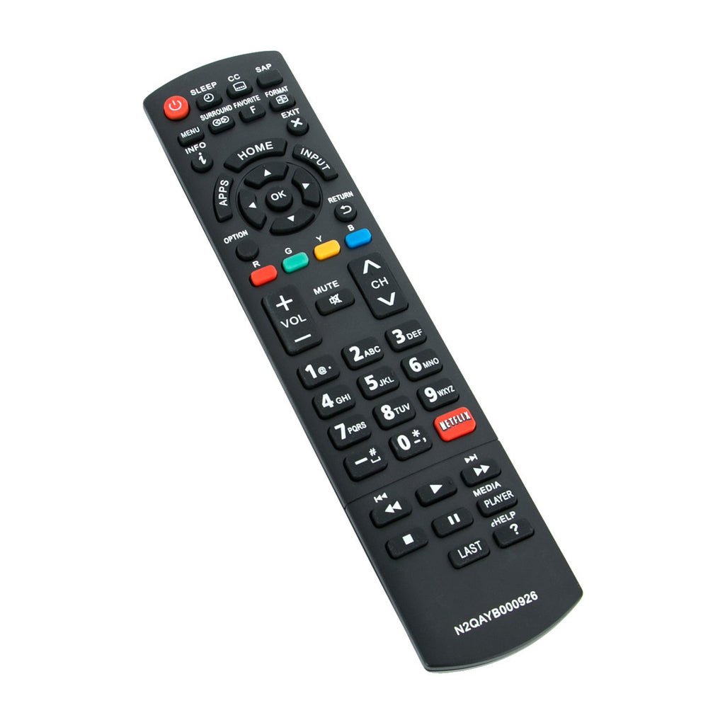 New N2QAYB000926 TV Remote Control Replacement fit for Panasonic LED LCD Smart HDTV TC-42AS630 TC-42AS630U TC-50AS630 TC-55AS530 TC-60AS530 TC-65AX900U TC-40AS520U TC60AS630U TC60AS530U TC39AS530U