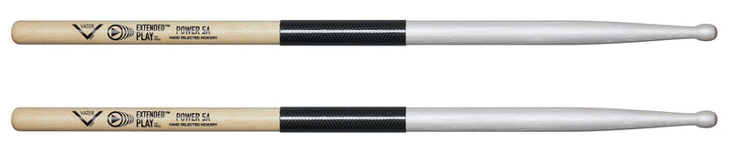 Vater Power 5A Extended Play Wood Tip Drum Sticks, Pair