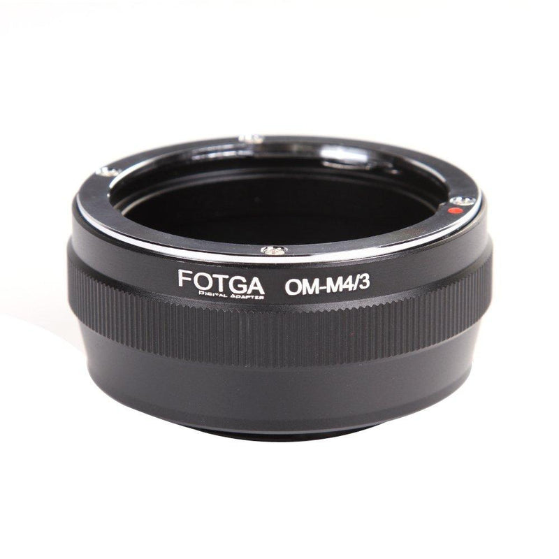 FocusFoto FOTGA Adapter Ring for Olympus OM Mount Lens to Olympus PEN and Panasonic Lumix Micro Four Thirds (MFT, M4/3) Mount Mirrorless Camera Body