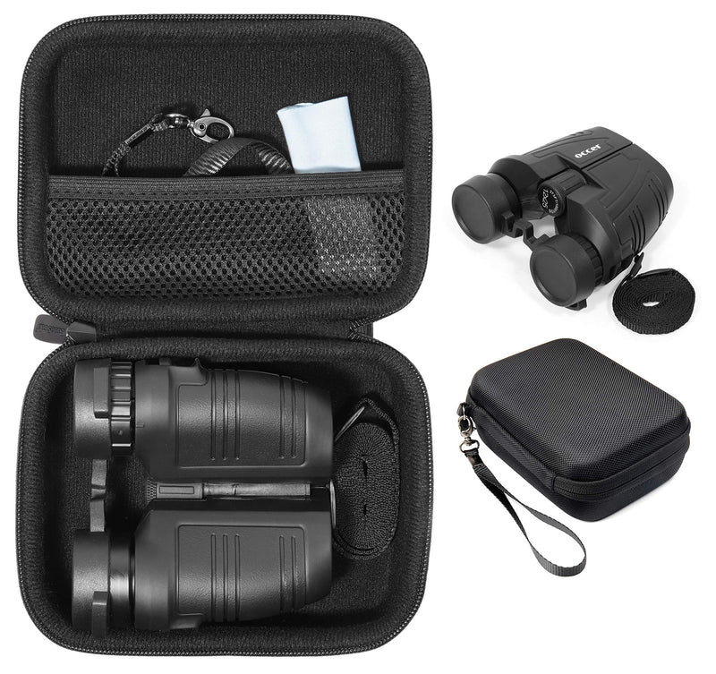 Binoculars Case Compatible with 15x25, 12x25, 10x25 Binoculars Like Occer, Hontry, Gskyer, SkyGenius, Aurosports, Beenate, L-Byakov, Mahauk, Leupold