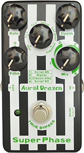 [AUSTRALIA] - Yanluo Aural Dream Super Phase Guitar Effect Pedal provides 4 Phaser modes,6 modulation waveforms and 2 feedback modes,True Bypass. 