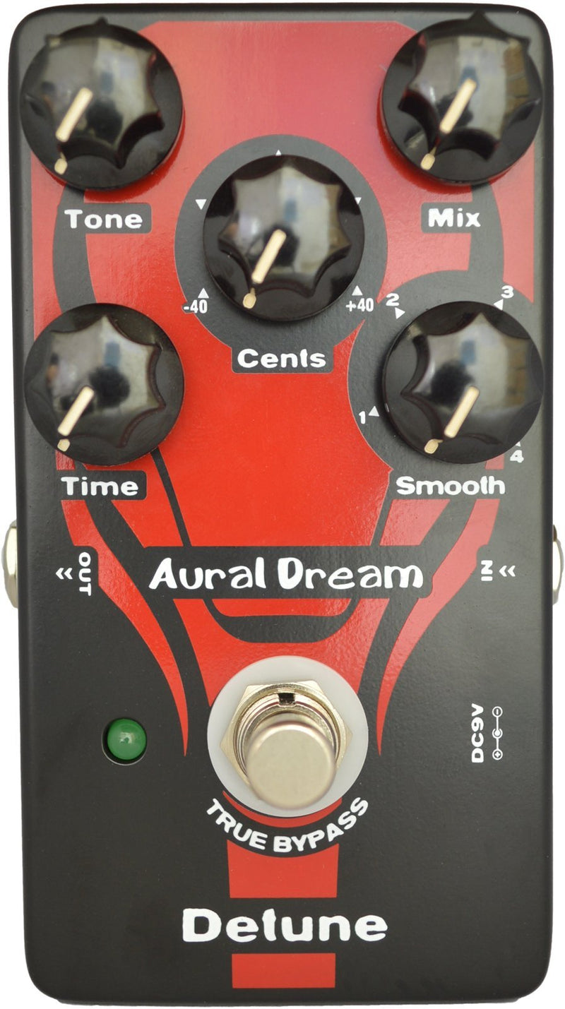 [AUSTRALIA] - Yanluo Aural Dream Detune Guitar Pedal includes 4 detune modes and 4 adjustable Cents pitchshifter,similar to Chorus,True bypass. 