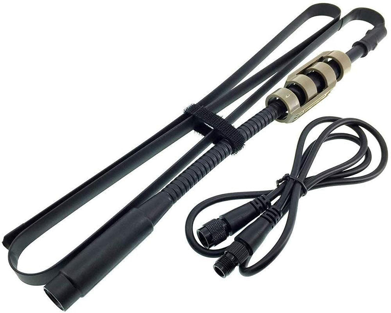 【Z-TAC Official Store】 Z-Tactical Antenna with Extension Wire for Radio Case PRC 148 and PRC 152 Aerial Model (No Function) Z021 Sound Collector Blade Antenna Pack