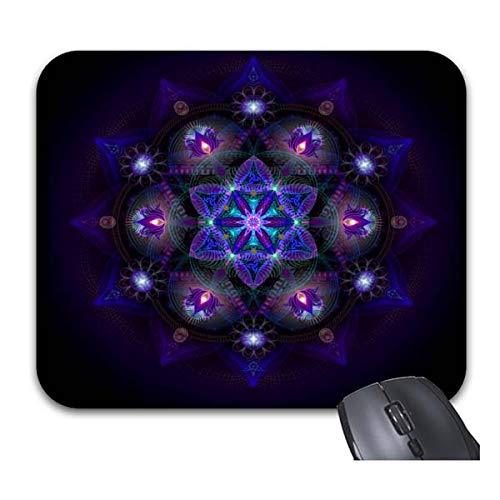 Starings Mouse Pads Flower of Life Mandala Mouse Mat