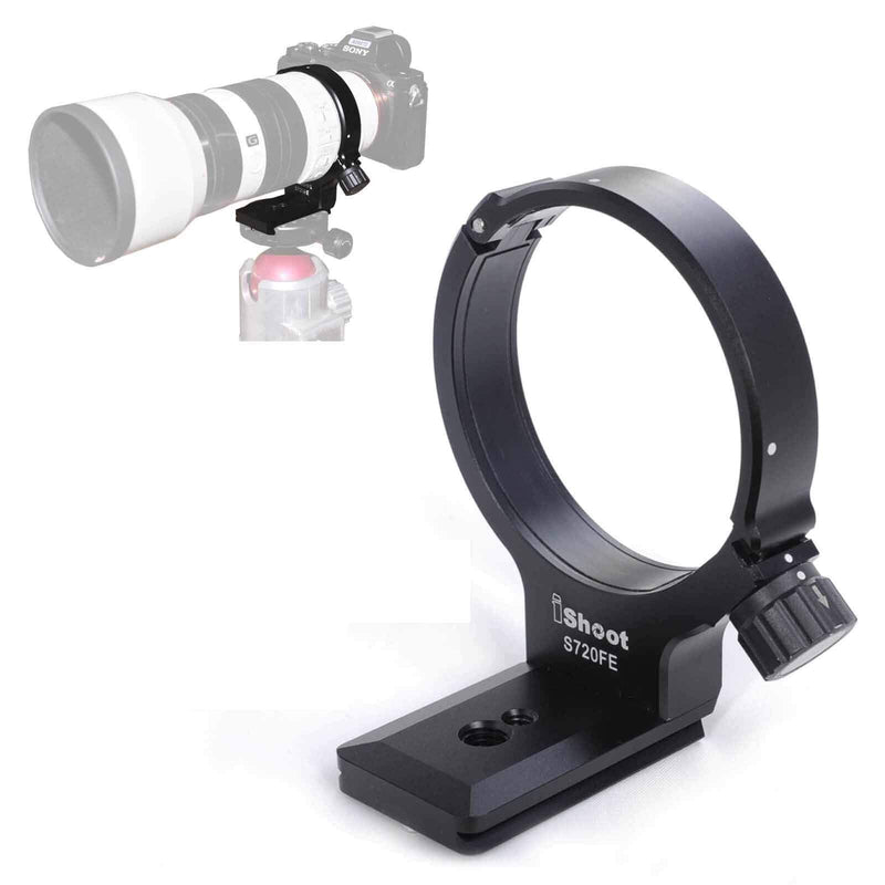Latest Metal Lens Support Collar Tripod Mount Ring for Sony FE 70-200mm f/4 G OSS SEL70200G -Bottom is Camera Quick Release Plate