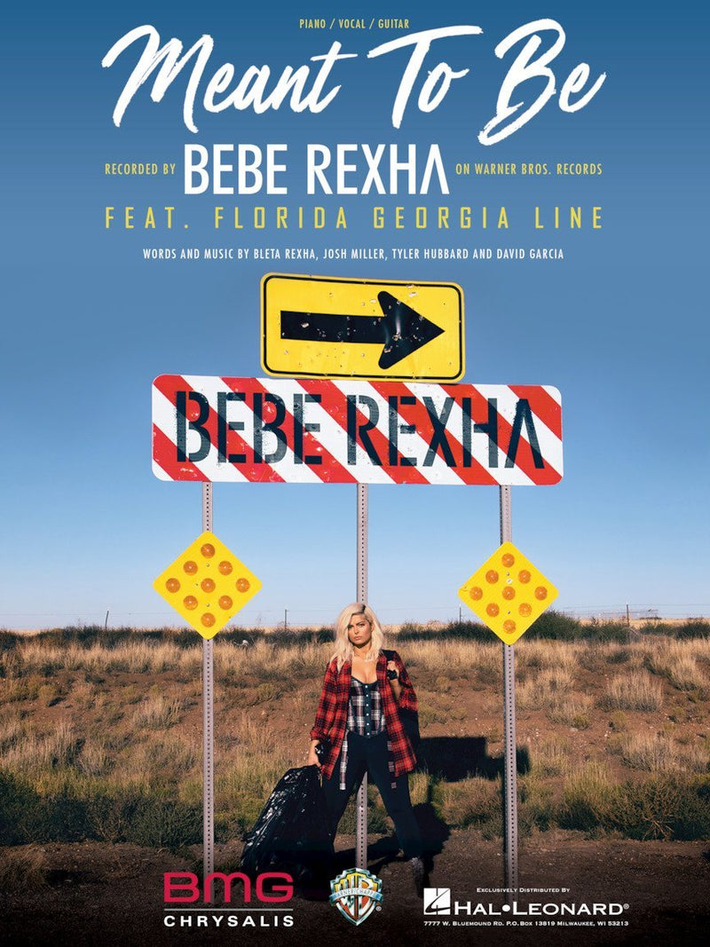 Bebe Rexba & Florida Georgia Line - Meant To Be - Sheet Music Single