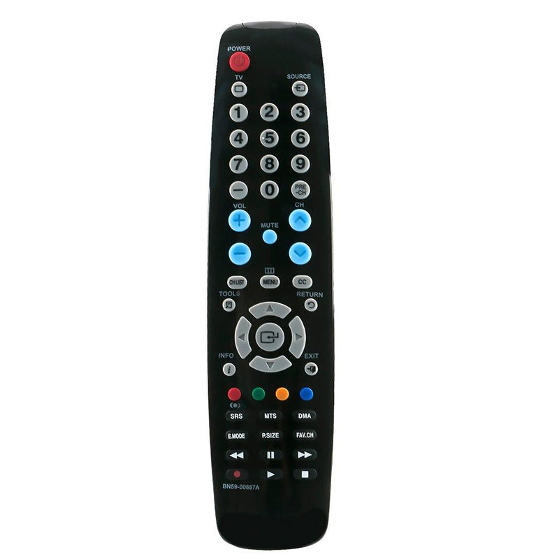 BN59-00687A Replaced Remote fit for Samsung TV LN22A450C1D LN26A450C1D LN22A45CD LN26A450CD LN22A450CD LN32A450CD LN37A450CD LN40A450CD LN9A450CD LN9A45CD LN19A451C1D LN22A451C1D LN26D450G1D