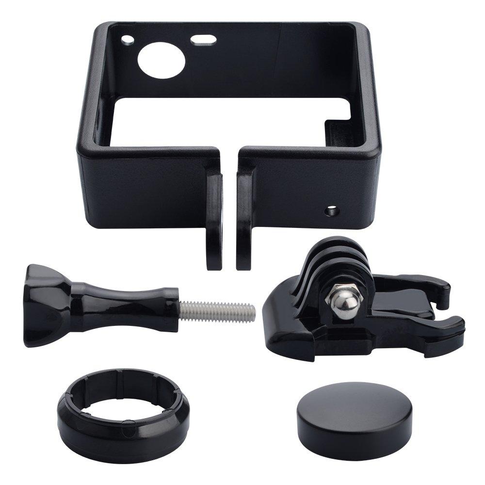 Haoyou Frame Mount  with Protective Lens Cover Apply to GoPro Hero4  Hero3+ Hero3