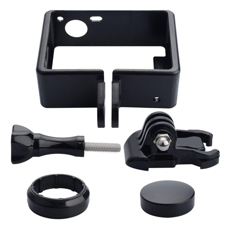 Haoyou Frame Mount  with Protective Lens Cover Apply to GoPro Hero4  Hero3+ Hero3