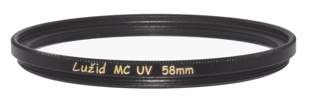 LUŽID X2 58mm UV MC Filter Schott B270 Glass Brass Frame Multi-Coated 58 Luzid