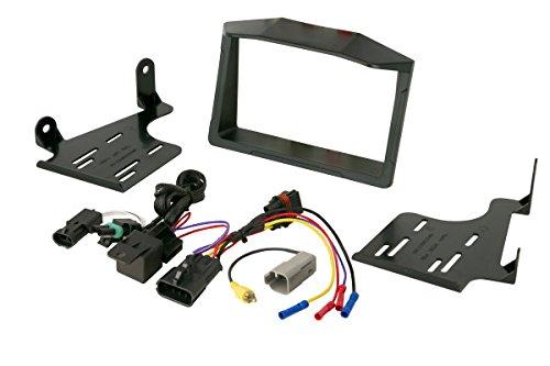 Scosche PL15UDDBN 2014 - Up Polaris Slingshot Double Din W/Radio Harness and Camera Retention