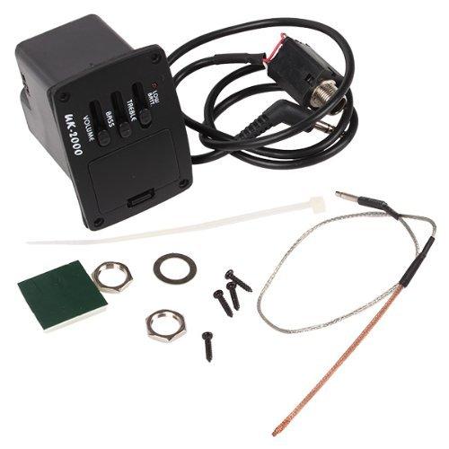 Timiy Uk-2000 Spiral Piezo Cable Pickup Eq and Pre Amp for Ukulele(no Battery)