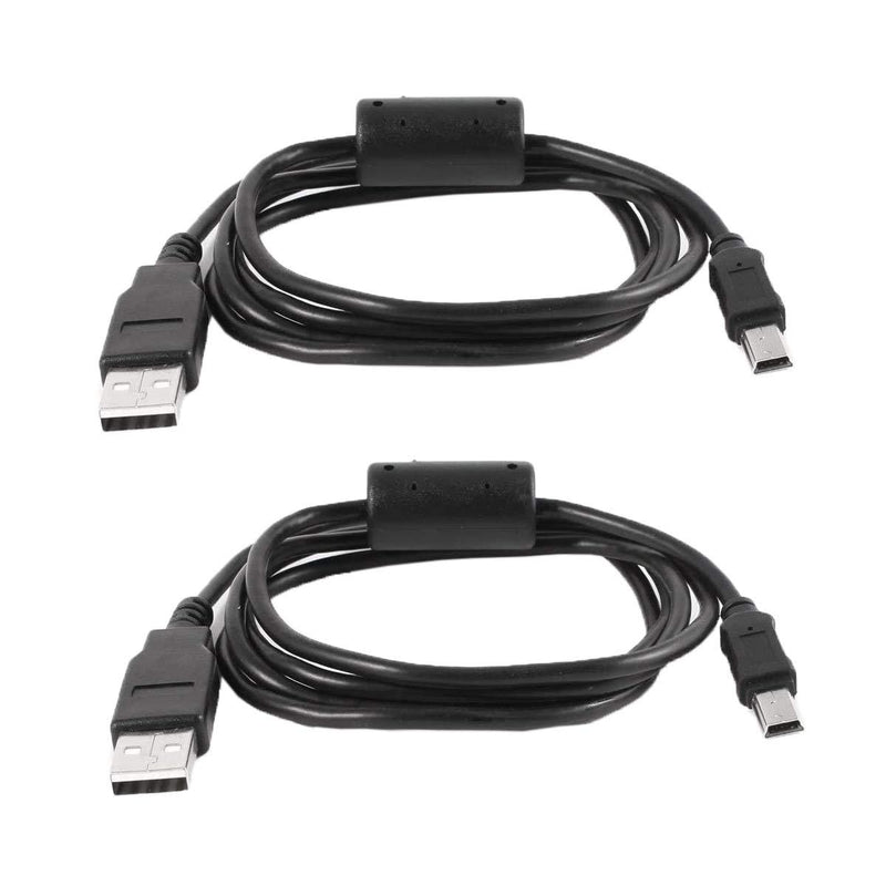 eLUUGIE 2 Packs 5ft USB Cable for EOS Rebel SL1 X XS XT XTi T1i T2iT3 T3i T4i T5i Digital SLR Camera and EOS D30, D60, 5D 7D 10D 20D 30D 40D 50D 60D 60Da 70D, 100D 300D 400D 450D 500