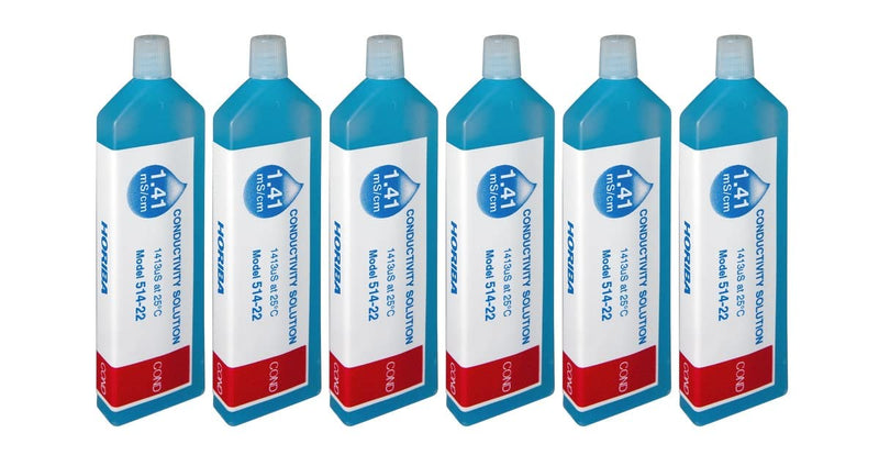 HORIBA 514-22 Standard Solution Conductivity 1.41 mS/cm (6 * 14 ml)
