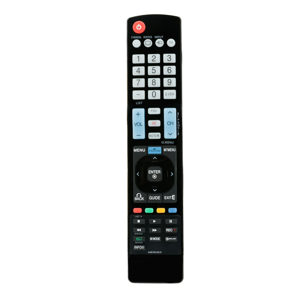 AIDITIYMI New AKB73615319 Replace Remote Control fit for LG TV LED LCD HDTV 32LM6400 42LM6400 42LM6700 42LM7600 47LM6400 47LM6700 47LM7600 55LM6400 55LM7600