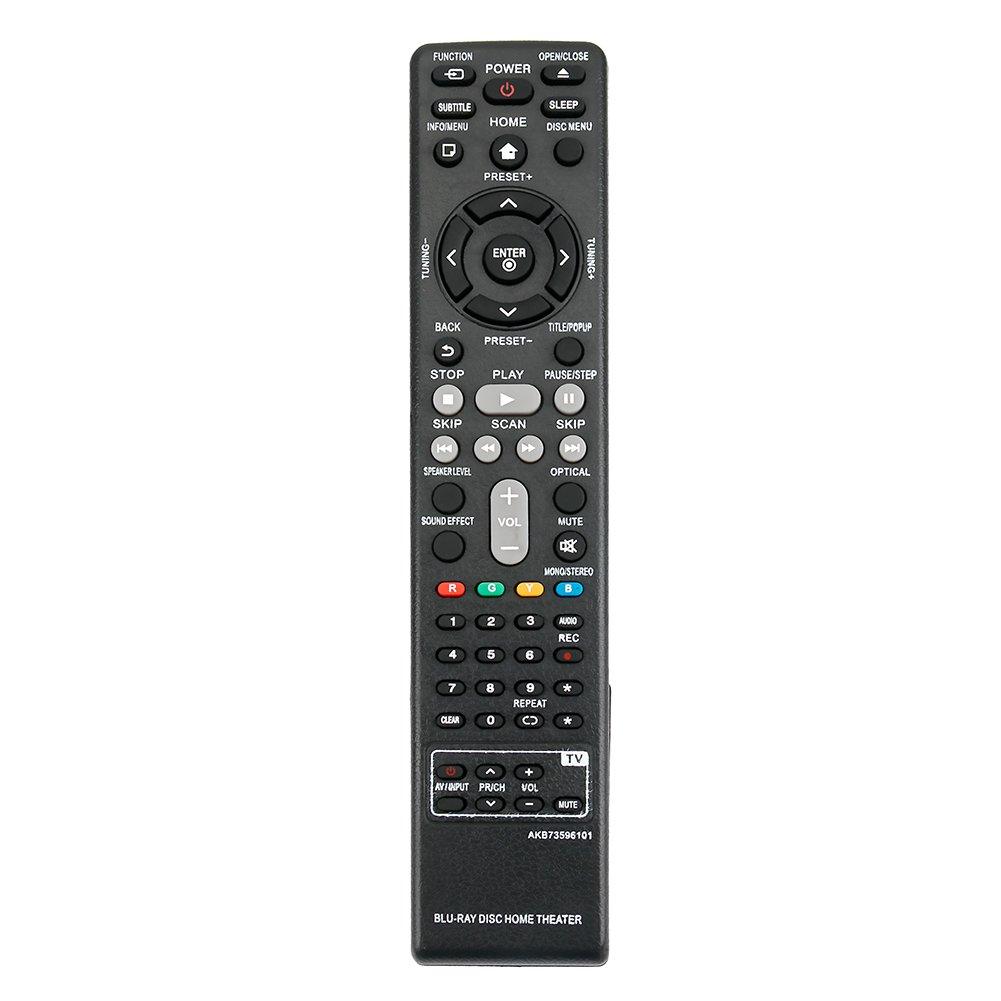 AKB73596101 Replace Remote for LG Blu-Ray BH6720S BH6820SW BH6520TW BH6220S BH6240S Bh6340H Home Theater System