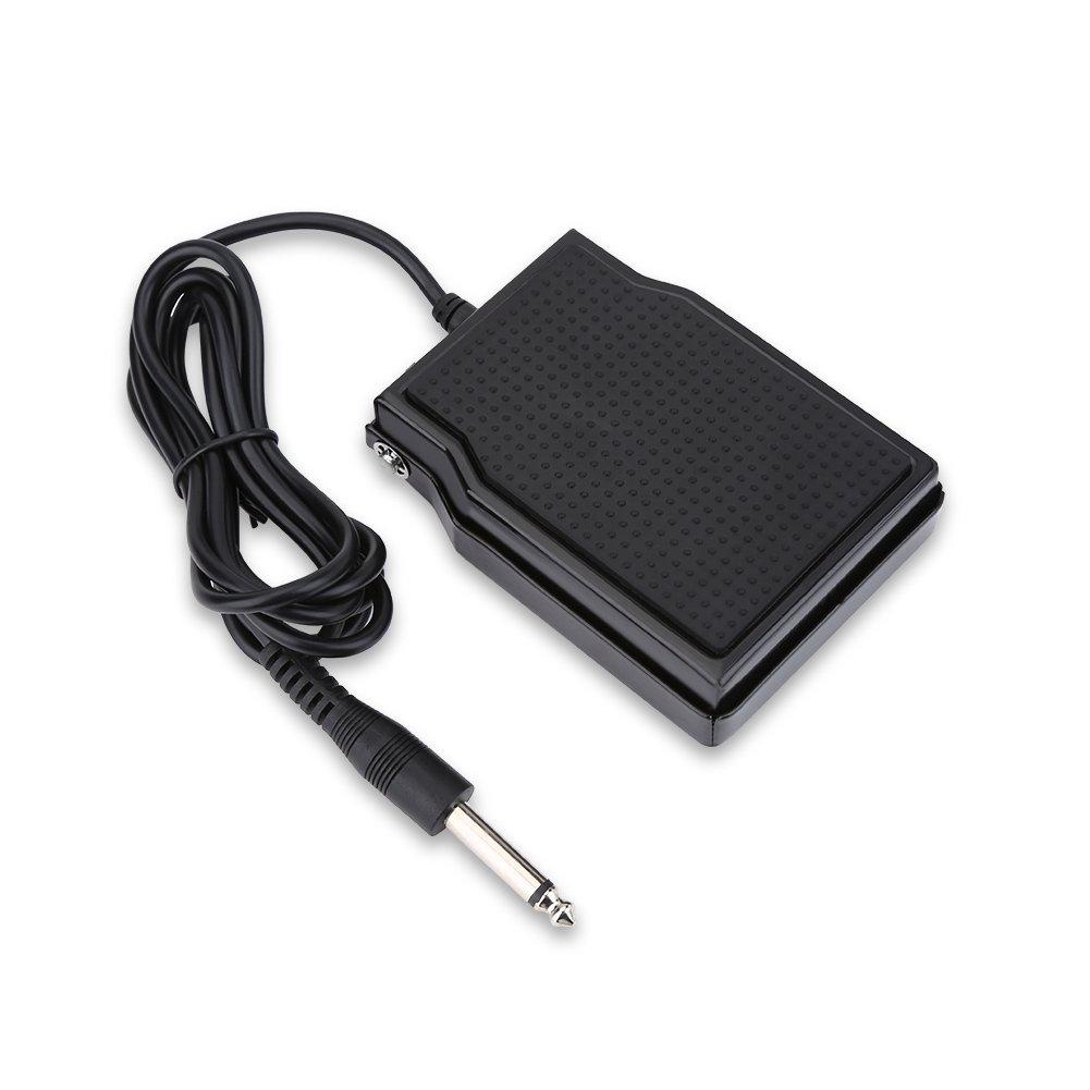 Keyboard Damper Electronic Keyboard Sustain Pedal Damper for Piano Keyboard Accessory (Black) Black