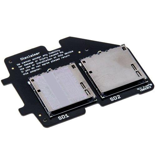 Tarkan iFlash-Dual SD Card Adapter For iPod. Replace your iPod's Hard Drive With Two SDHC or SDXC Storage Cards to Modernize Your iPod 5th Gen (aka. iPod Video) or iPod Classic (aka. 6th Gen, 7th Gen)