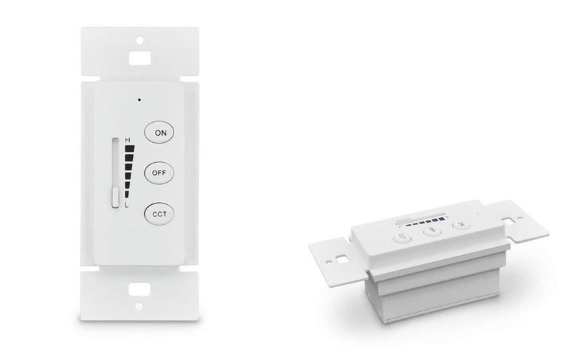 ASD Wall-Type Remote Controller for Color Changing Adjustable 3000K 3500K 4000K 5000K CCT Brightness Dimmer Panel Commercial Indoor Lighting