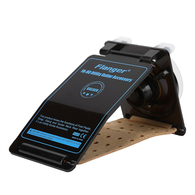 [AUSTRALIA] - Guitar Support Multifunctional Footstool Strap Guitar Rest Folk Classical Guitars Accessory 