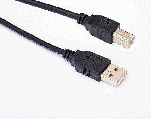 Omnihil 8 Feet 2.0 High Speed USB Cable Compatible with CyberPower BRG1500AVRLCD Intelligent LCD UPS System