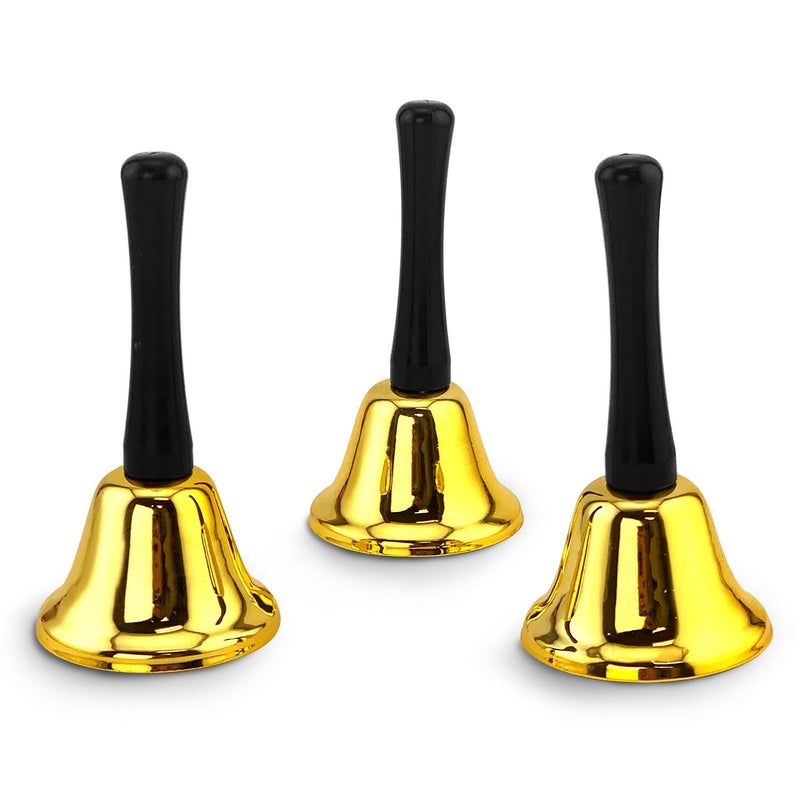 Tytroy Gold Hand Bell Loud Call Bell Alarm