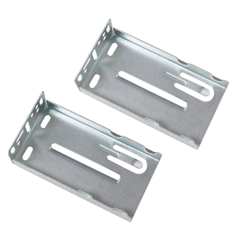 [AUSTRALIA] - 5 Pair Knobonly Rear Mount Drawer Slides Brackets for Cabinet with Frame Rear Mounting Brackets 5 Pair 