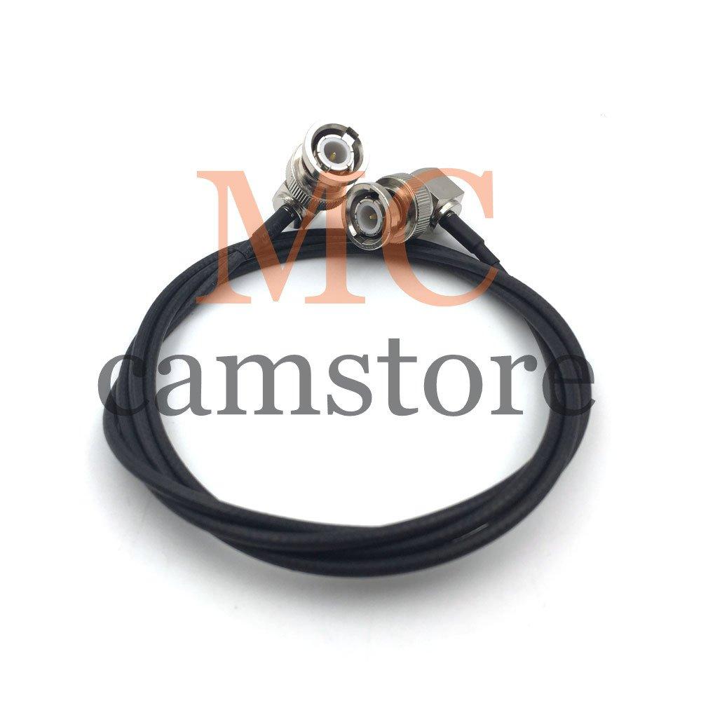 MCCAMSTORE 50ohm 3G HD SDI Video Cable BNC to BNC Hyperdeck Cameras RA Pigtail BNC RF coaxial SDI Cable