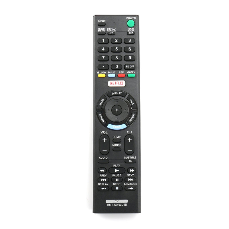 New RMT-TX102U Replace Remote Control fit for Sony TV KDL-32R500C KDL-40R510C KDL-40R530C KDL-40R550C KDL-40W600D KDL-48R510C KDL-48R530C KDL-48R550C KDL-55W6500