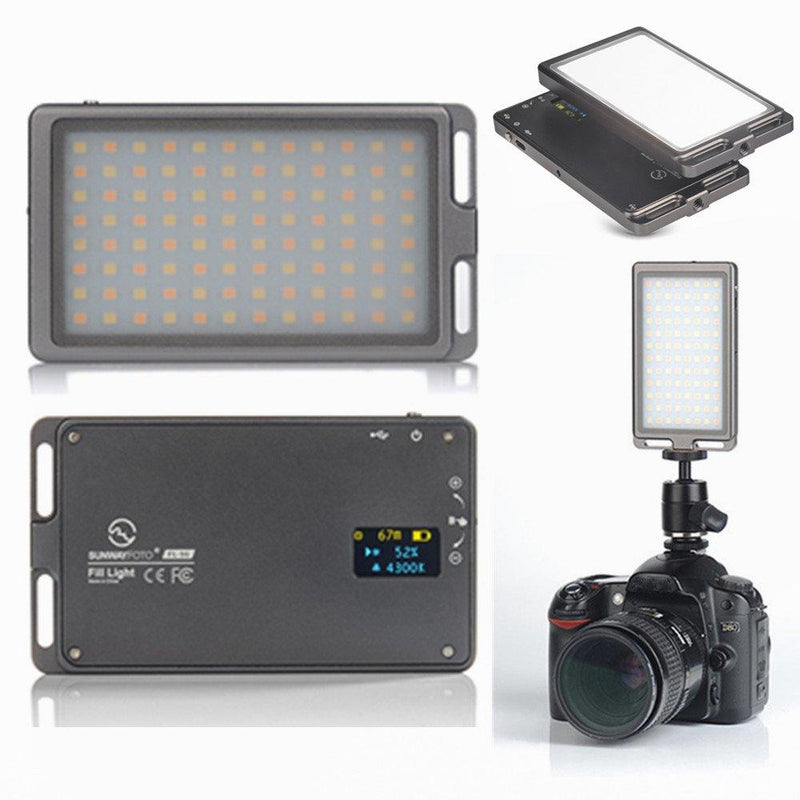 Sunwayfoto FL-96 Photography Fill Light 3000k-5500k LED adjustable color temperature stepless output control