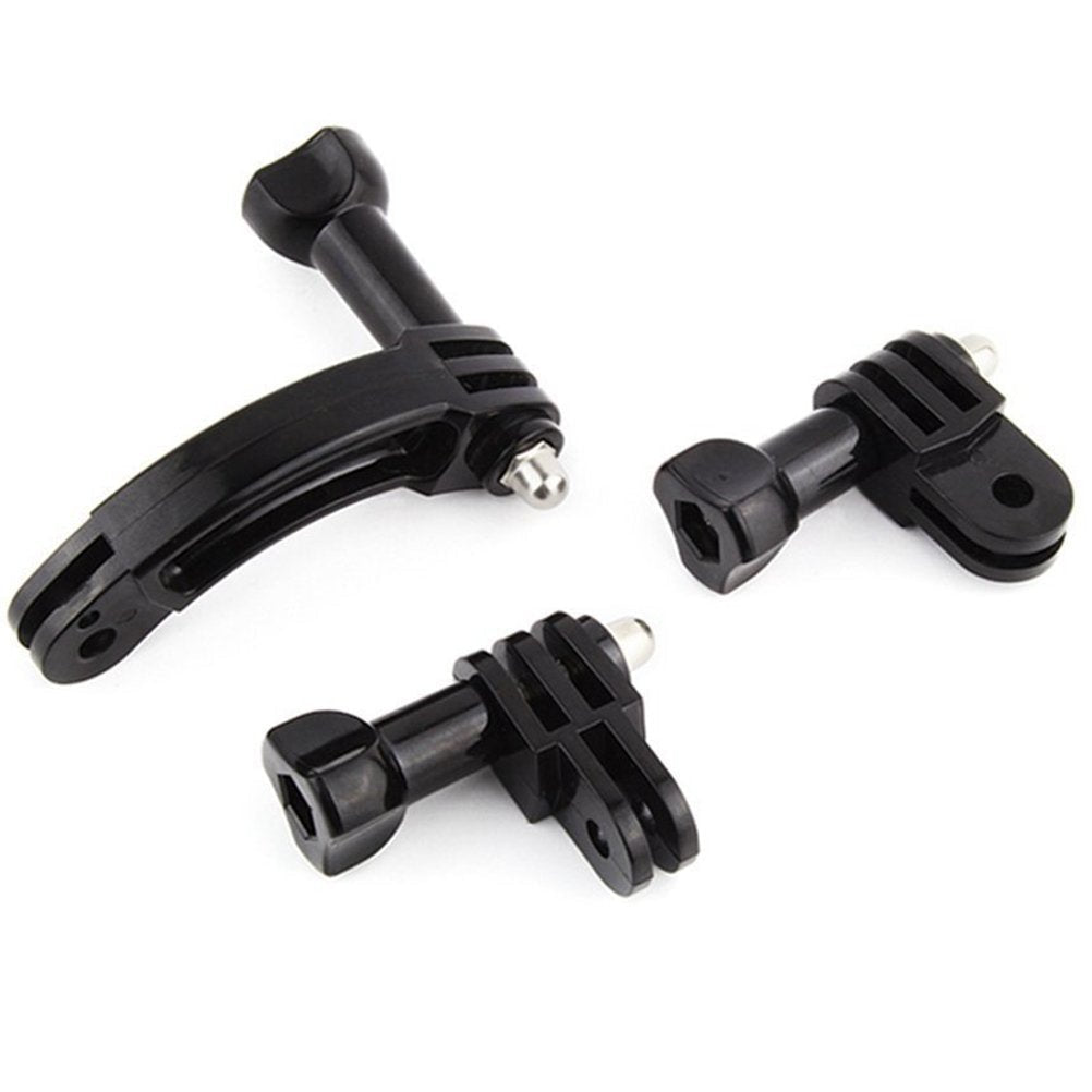 Williamcr Universal Rotary Extension Adapter Pivot Arm Mount Set for GoPro Hero 10, 9, 8, 7, 6, 5, 4, Session, 3+, 3, 2, 1, Hero (2018), DJI Osmo Action, AKASO, SJCAM, Xiaomi Yi Action Cameras