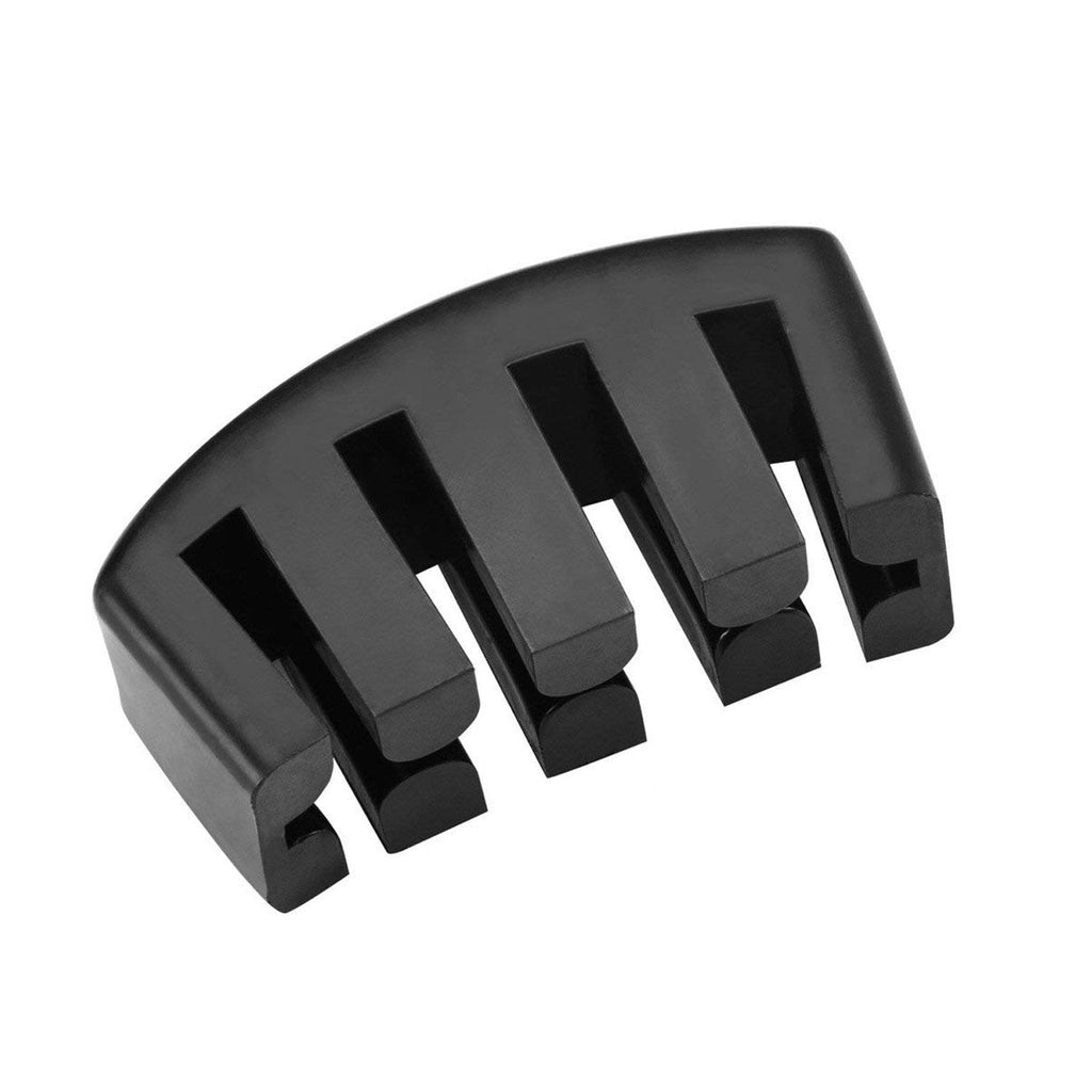 Timiy 1Pcs Black Practice Rubber Mute for Cello Ultra Practice Silencer Claw Style