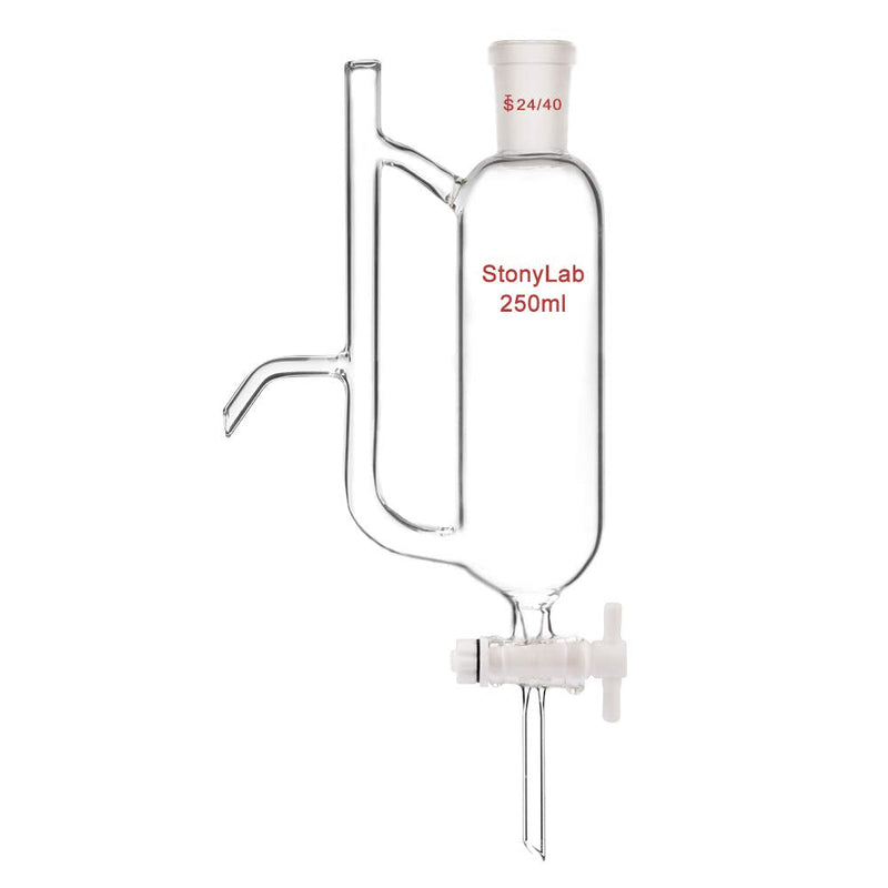 stonylab Water Oil Receiver Separator with 24/40 Lab Supply, 250 ml