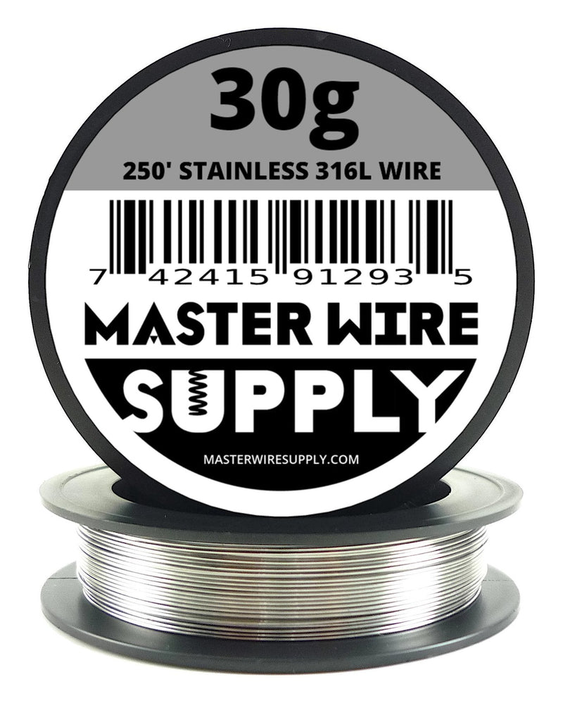 Stainless Steel 316L - 250' - 30 Gauge Wire