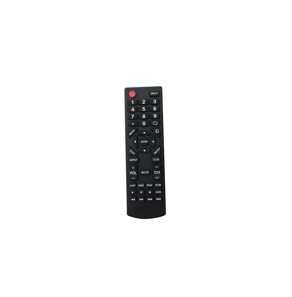 Hotsmtbang Replacement Remote Control for Dynex DX-LDVD1910A DX-LDVD2210A RC-401-0A ZRC102 DXLCD1909 DXLCD2609 E198MZNKWBBDNN E198SZNKWBBBNN E268MZNKWBBDNN DX15L150A11 LCD LED HDTV TV