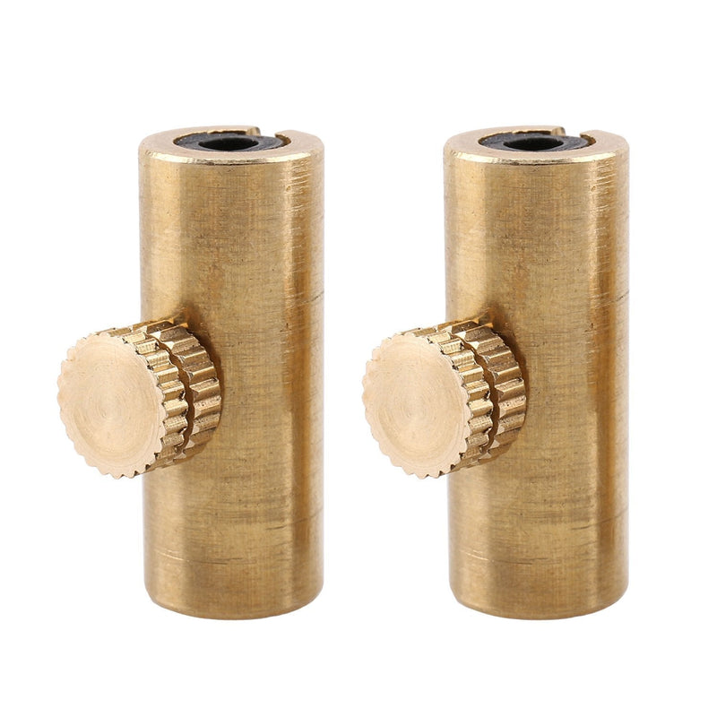 Golden Brass Adjustable Cello Wolf Tone Eliminator Wolf Tone Mute Suppressor Tube Eliminate Wolf Tone Set of 2