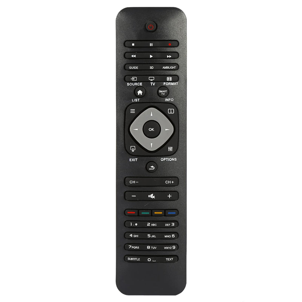 Universal Philips Remote Control for Philips TV, TV Remote Control Replacement for Philips Brand LCD LED TVs