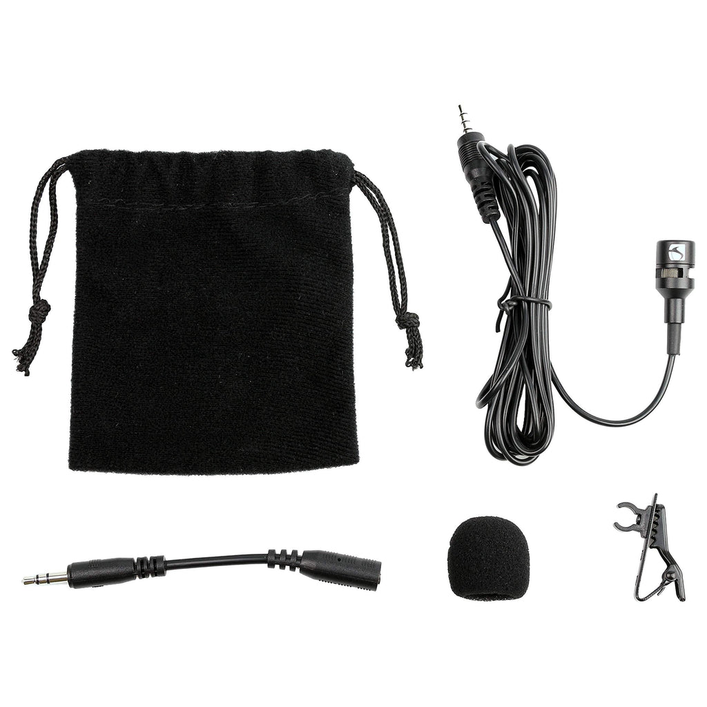 [AUSTRALIA] - Industry Standard Sound (ISSLM01O) Lavalier Microphone and clip on mic for 3.55mm Smartphone (iPhone & Android) and Laptops (Apple & Windows) Omnidirectional Lapel Microphone 