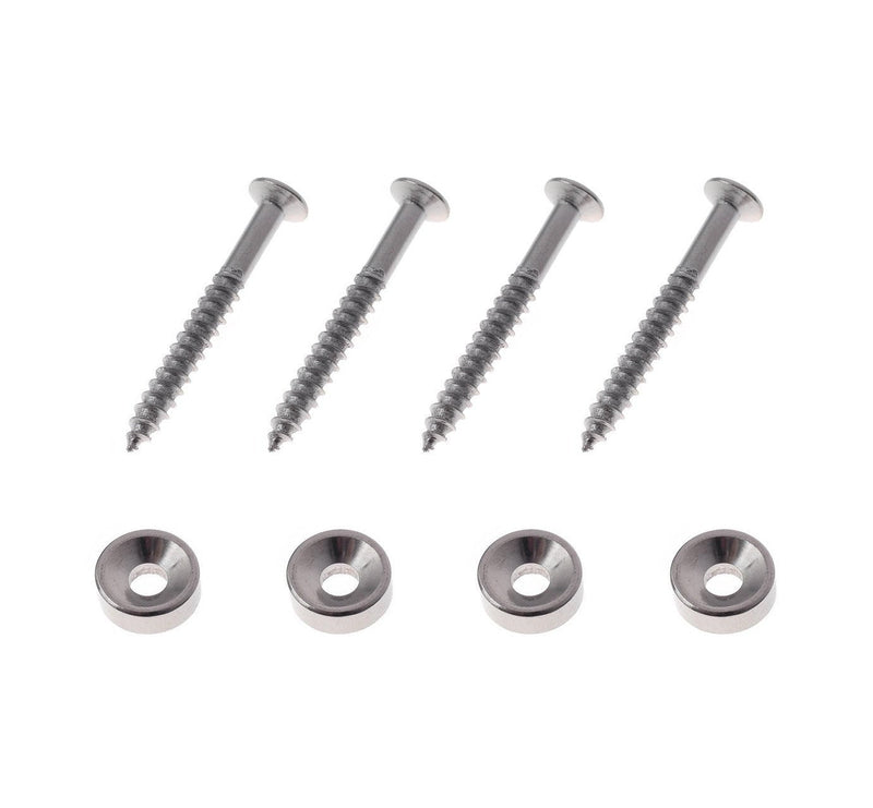 Timiy Guitar Neck Mounting Screws with Bolts 4-Pack