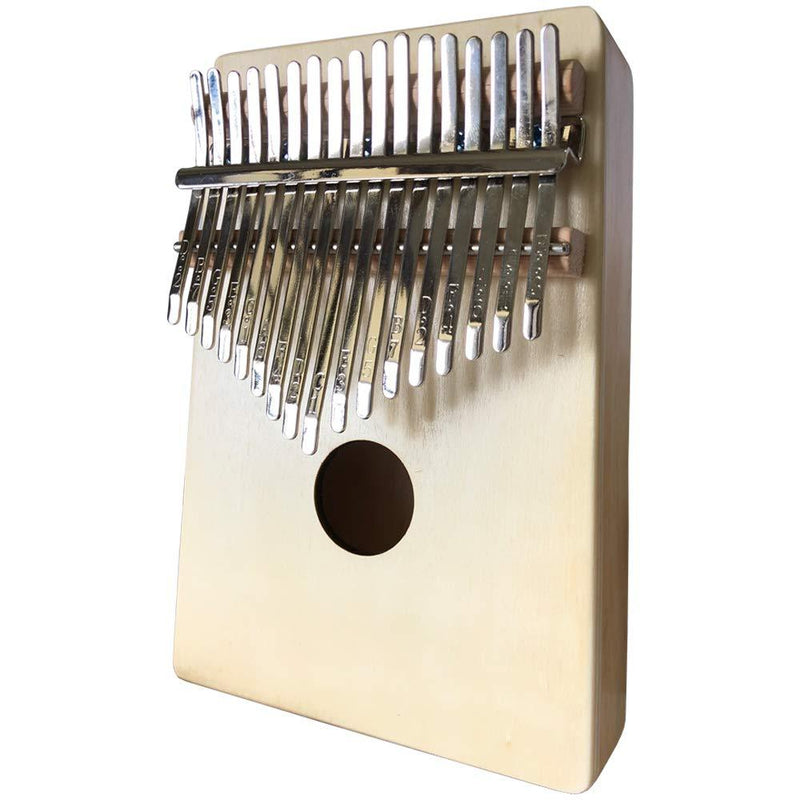 Luvay Kalimba 17 key Thumb Piano, Solid Mahogany Body