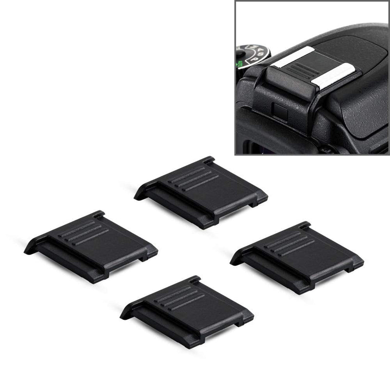 4PCS Camera Hot Shoe Cover Protector Cap for Nikon Z9 Z50 Z5 Z6 Z7 II D850 D810 D800 D780 D750 D7500 D5600 D5500 D3500 Df D90 D80 Coolpix P1000 P950 Panasonic LUMIX GH6 OM System OM-1 GR IIIx GR3x for Nikon Ricoh Panasonic