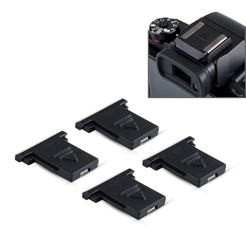 [AUSTRALIA] - 4PCS Camera Hot Shoe Cover Protector Cap for Canon EOS R3 R5C R5 C R6 R RP M50 M5 DSLR EOS 1D 1DX 1Ds Series,5D Mark IV III II 5DS 5DSR 6D 6DM2 7D 7DM2 90D 80D 77D 70D Rebel T8i T7i T7 T6s T6i SL3 SL2 