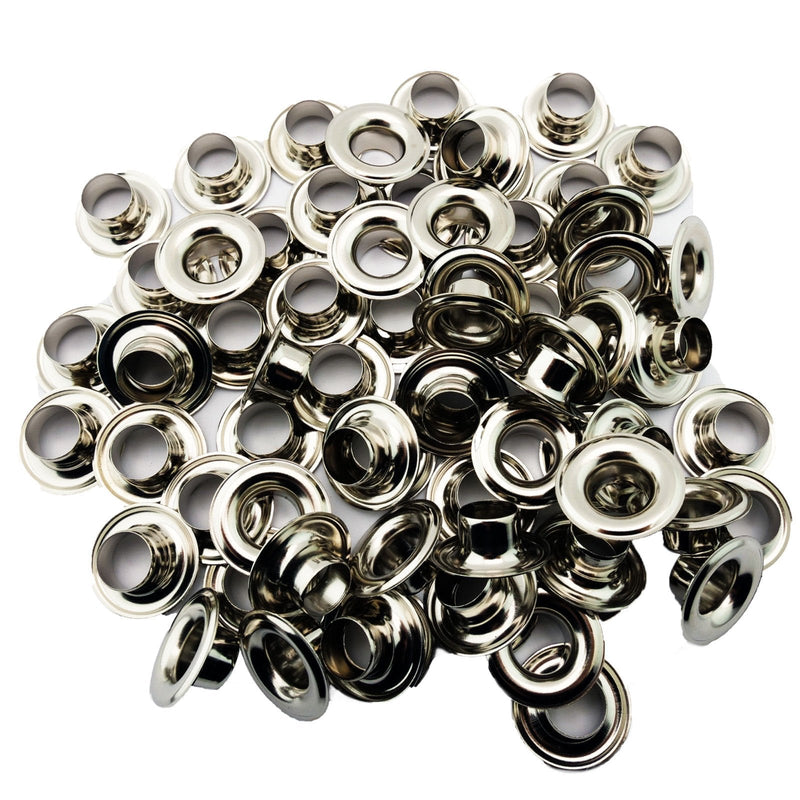 C.S. Osborne Nickel Grommets & Washers #N1-00 Size 00 (3/16" Hole) 144 Sets