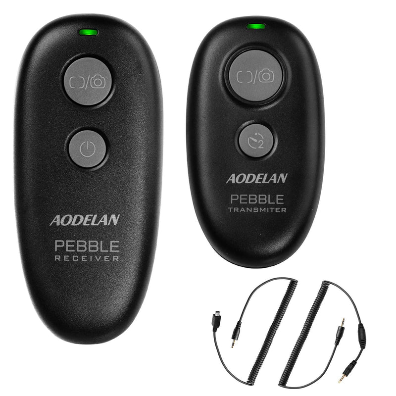 AODELAN Camera Wireless Shutter Release for Panasonic GH5, GH5S, G9, FZ100, FZ1000, FZ2500; Olympus: E-M1, E-M5 Mark II, E-M5, E-M10 Mark II, E-M10, Pen-F, E-P5, E-P3, E-P2, E-P1, E-PL8