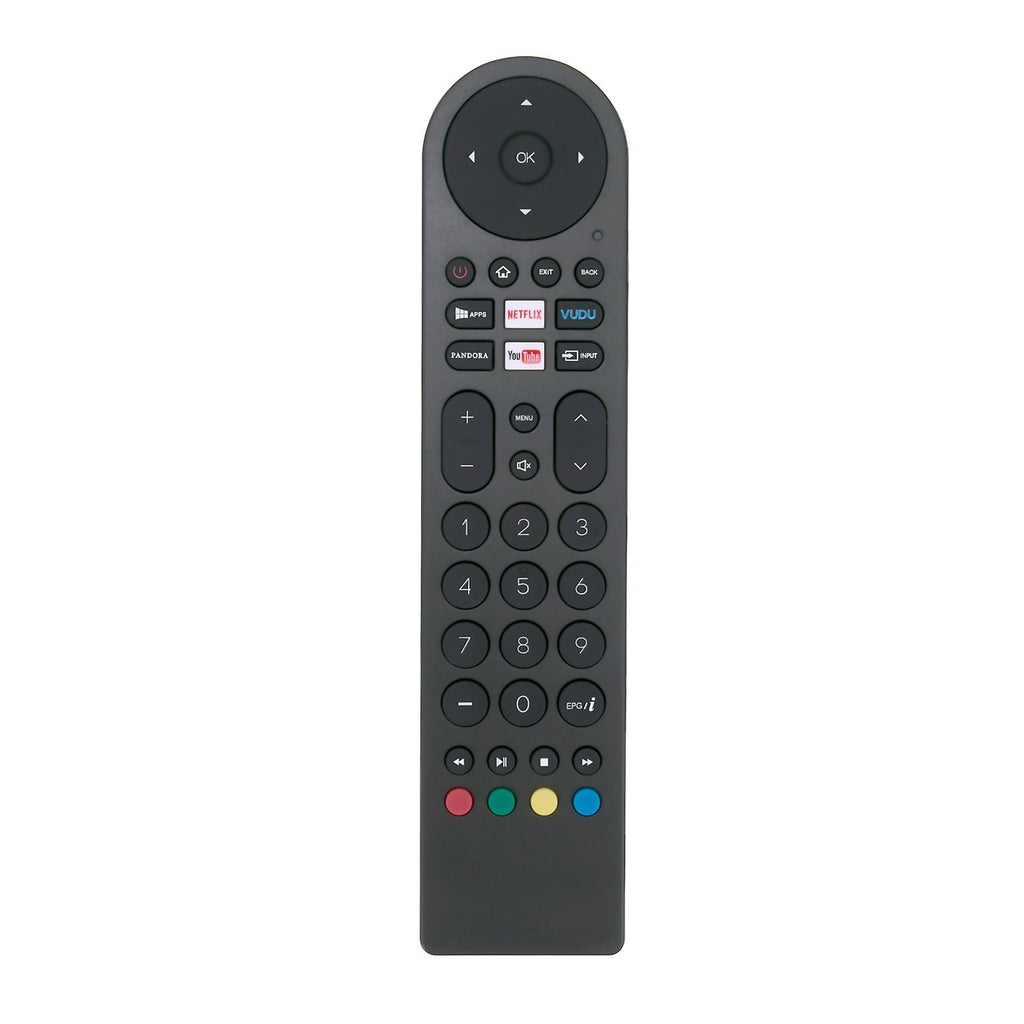 New Replace Standard IR Remote Control fit for RCA Smart LED LCD TV WX15244 WX15284 WX15163 SLD32A30RQ SLD32A45RQ SLD40A45RQ SLD40HG45RQ SLD50A45RQ with Netflix Vudo You Tube Internet Shortcut App Key