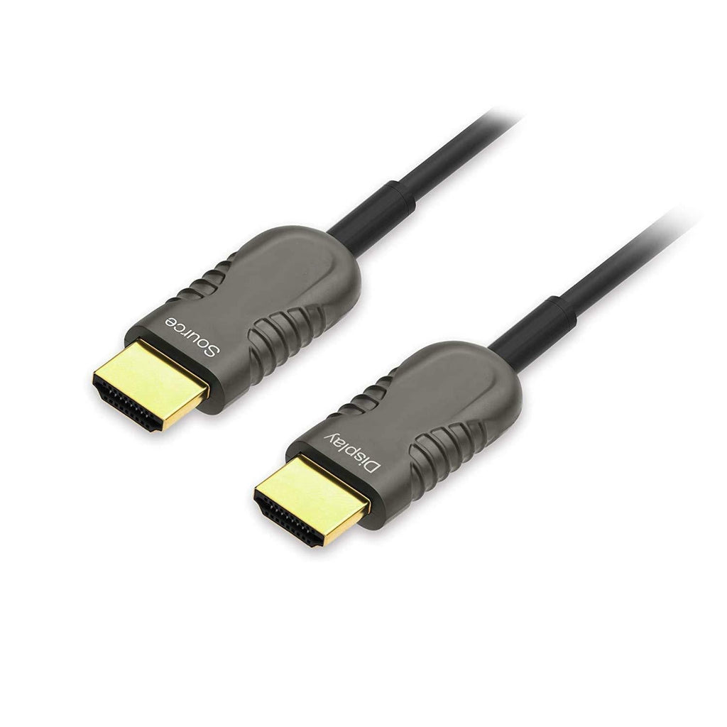 AVISHOP HDMI Fiber Cable 4K60HZ HDR 50ft Light Speed HDMI2.0b Cable, Supports 18.2 Gbps, HDR10,Ultra Slim, Dolby Vision, ARC, HDCP2.2, 4:4:4 and Flexible HDMI Optic Cable with Optic Technology 15m 15m/50ft