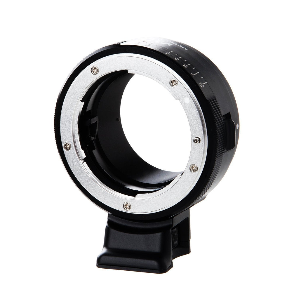 VILTROX NF-NEX Lens Mount Adapter for Nikon G&D Series Lenses to Sony E Mount Cameras with Manual Aperture Adjustment