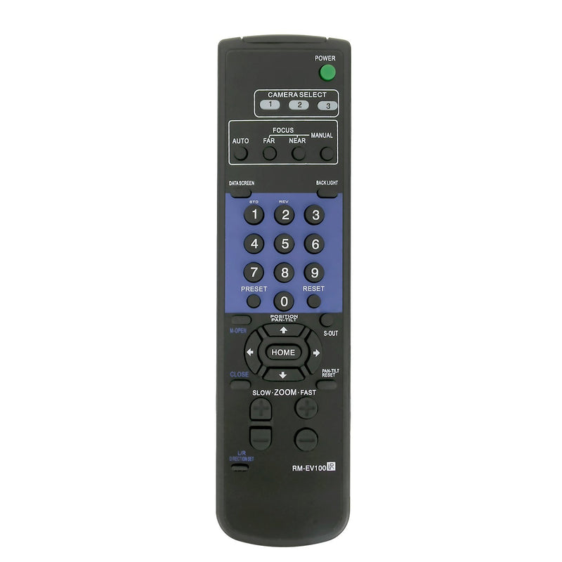 New RM-EV100 Replace Remote for Sony Color Video Camera EVI-D100 EVI-D100P EVI-D70 EVI-D70P EVI-D70W BRC-H700 BRC-Z700 BRC-300 BRC-300P BRC-Z700 BRC-Z330 EVI-HD1 EVI-HD7V EVI-HD3V EVI D70-CCTV Camera