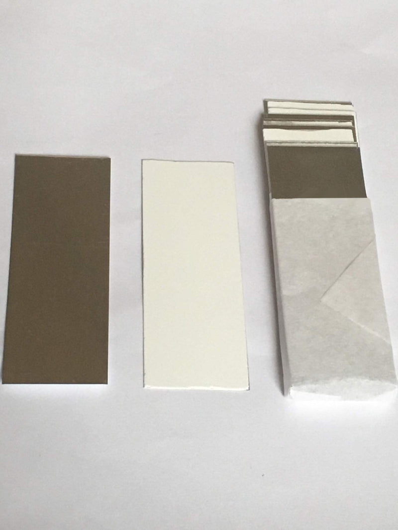 TLC Plates 80/Box Aluminum Backed Silica Gel 60 F254 2.5cm x 7.5cm Precut Size AAdvance Instruments 2.5 x 75 cm, Aluminum Backed