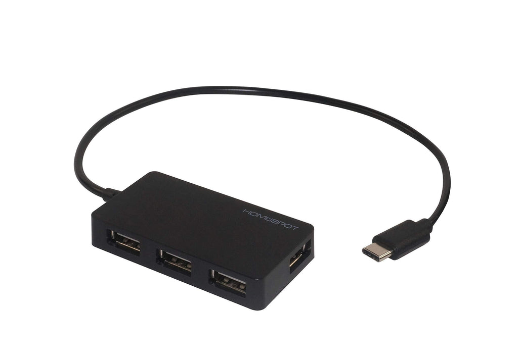 HomeSpot Type C Adapter Hub with 4 USB 2.0 Ports USB-C Hub